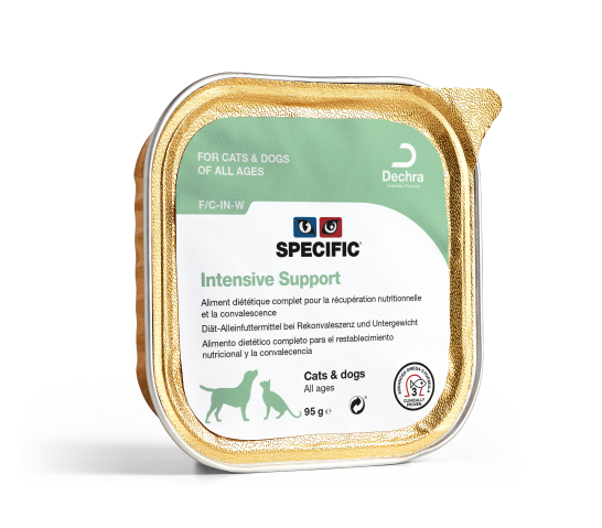 Specific šlapias šunų ir kačių maistas F/C-IN-W – sveikstantiems ir intensyviai gydomiems gyvūnams