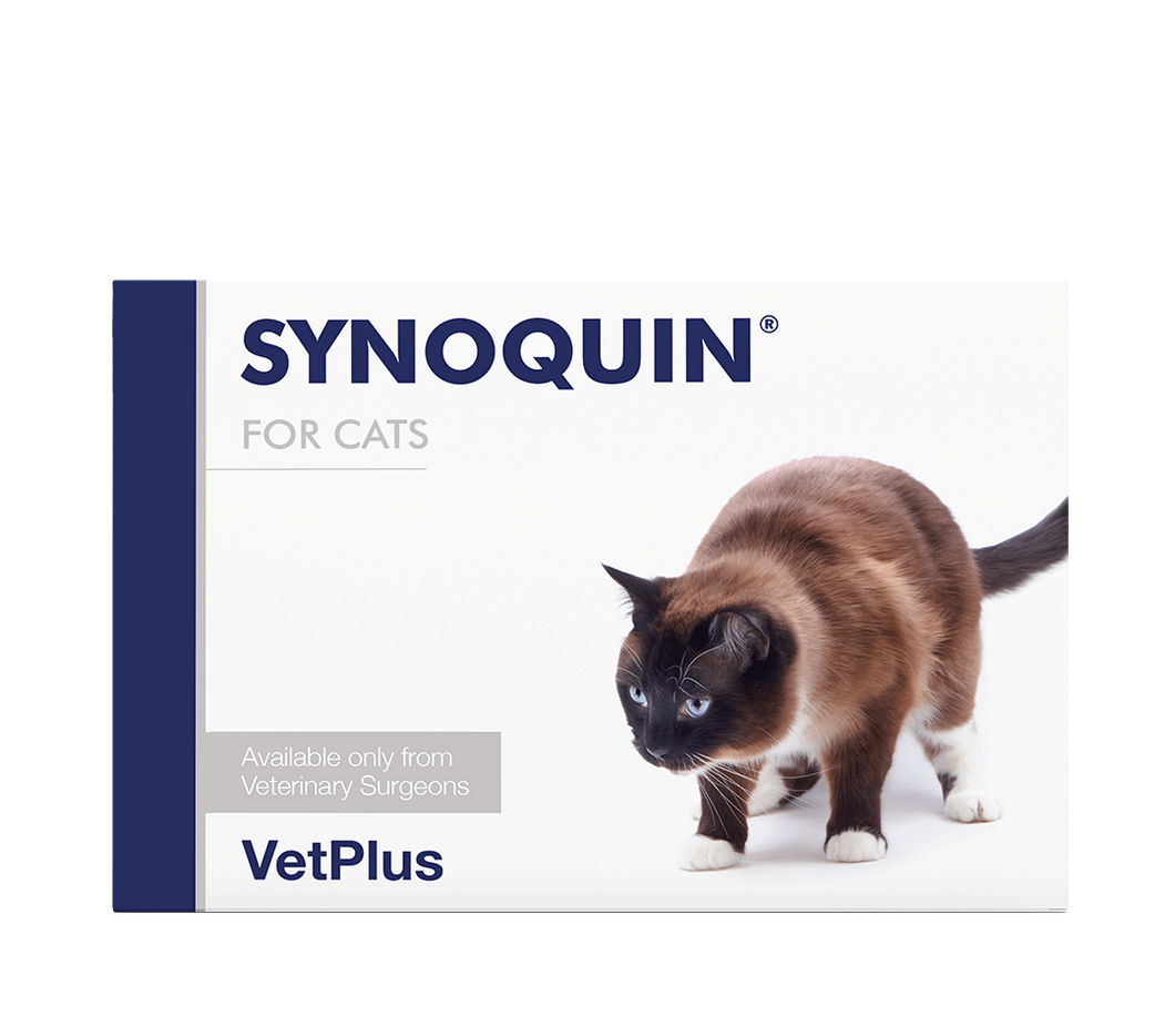 SYNOQUIN® for Cats 30 kaps. papildas kačių sąnariams