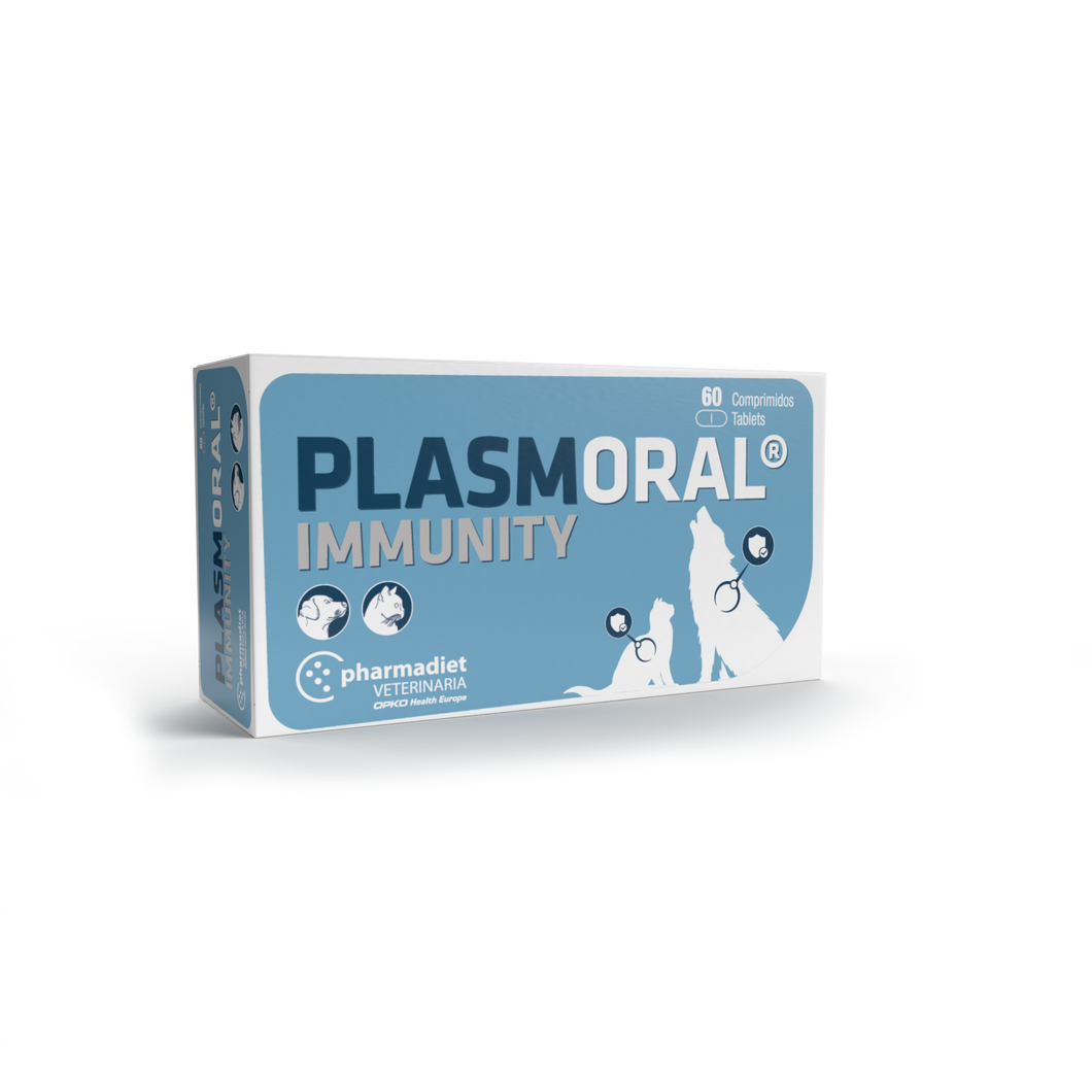 Plasmoral Immunity N60 pašaro papildas su kraujo plazma