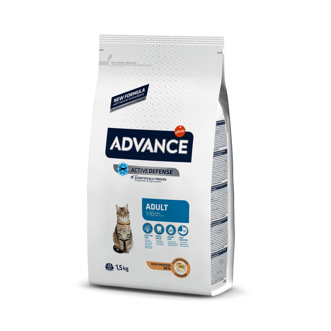 Advance Adult Cat (vištiena, ryžiai) sausas kačių maistas