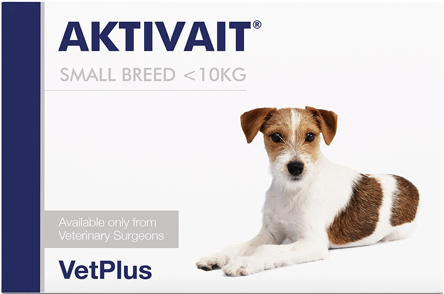 AKTIVAIT® Small Breed papildas šunų smegenų veiklai (kognityvinei disfunkcijai)