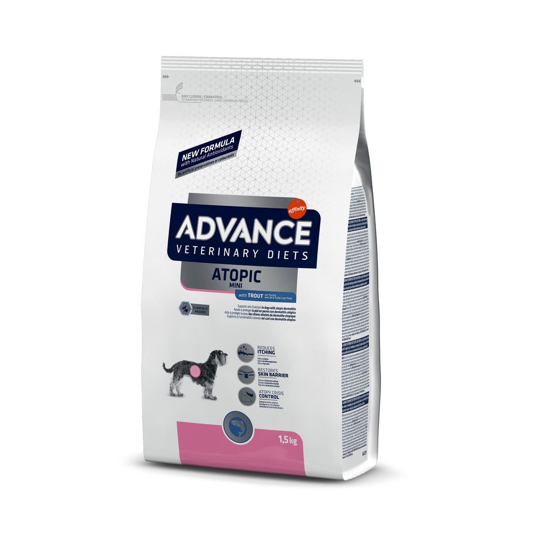 Advance Atopic Mini Dog (upėtakis) sausas šunų maistas