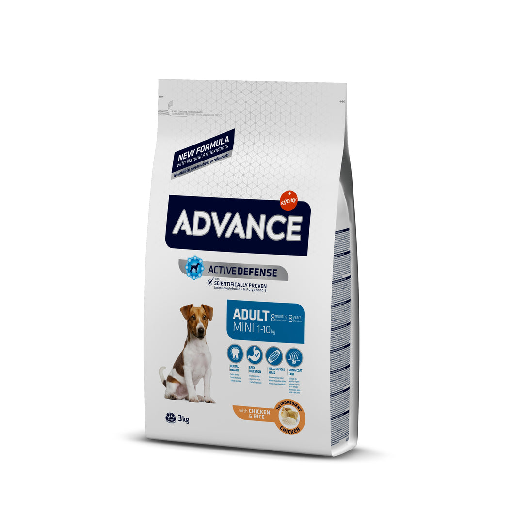 Advance Mini Adult Dog sausas šunų maistas