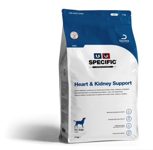 Specific sausas maistas šunims CKD – širdžiai, inkstams ir kepenims stiprinti