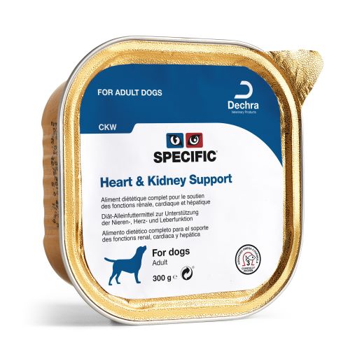Specific šlapias šunų maistas CKW – širdies, inkstų ir kepenų stiprinimui