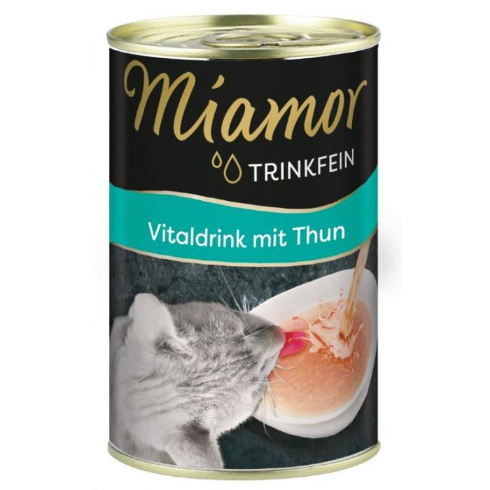 Finnern Miamor Trinkfein Vitaldrink kačių gėrimas su tunu