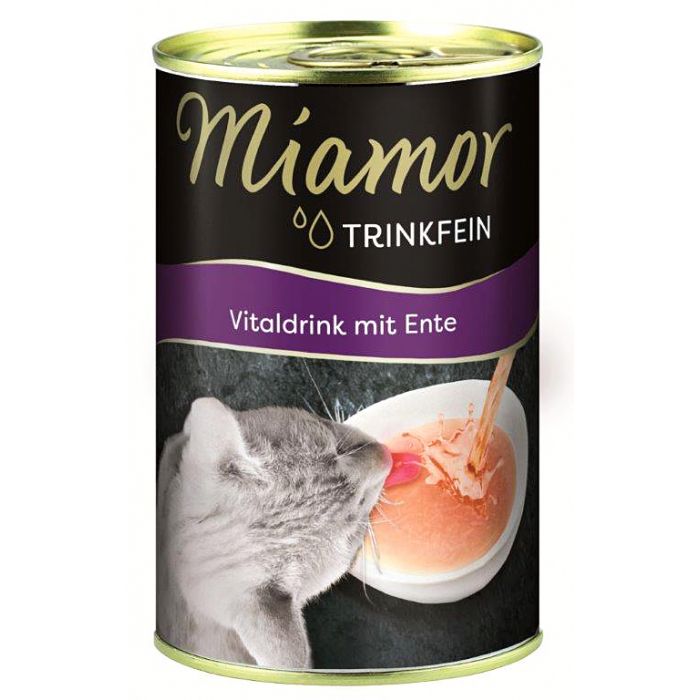 Finnern Miamor Trinkfein Vitaldrink kačių gėrimas su antiena