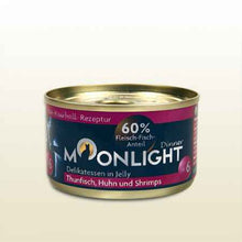 Įkelti vaizdą į galerijos rodinį, Moonlight Dinner No.6  Tuna, Chicken and Shrimp in Jelly konservas katėms
