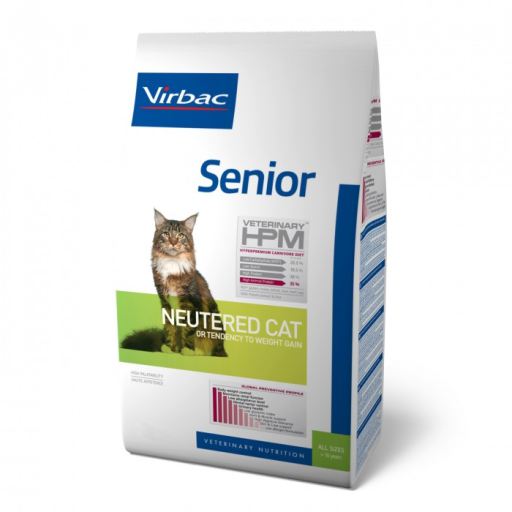 VIRBAC Senior Neutered Cat sausas kačių maistas sterilizuotoms senjorėms katėms
