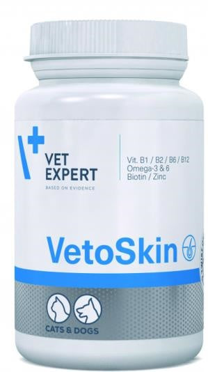 Vetexpert VetoSkin nuo sausos ir pleiskanojančios odos